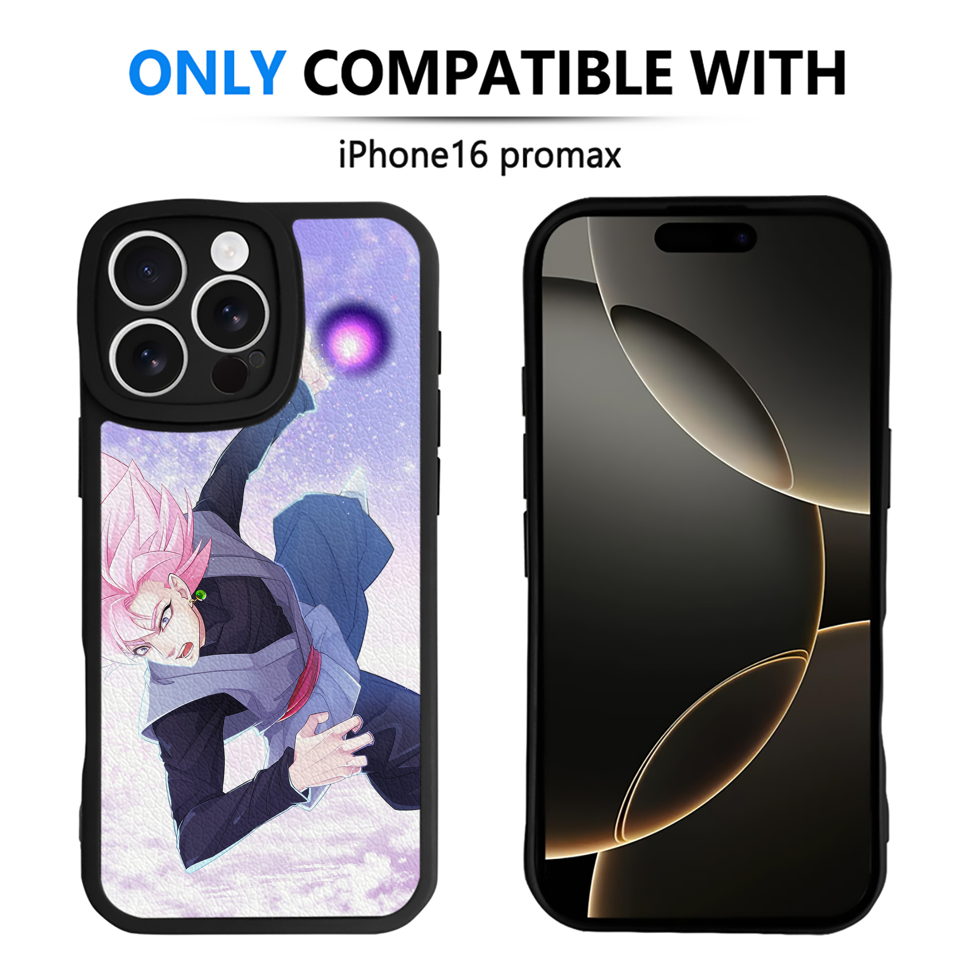 （画像用） ドラゴンボール DRAGON BALL 【iPhone 16シリーズ対応】シリコンスマホケース（レザー調） 材質：シリコン
